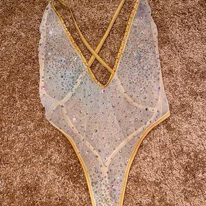 Swarovski handmade one piece